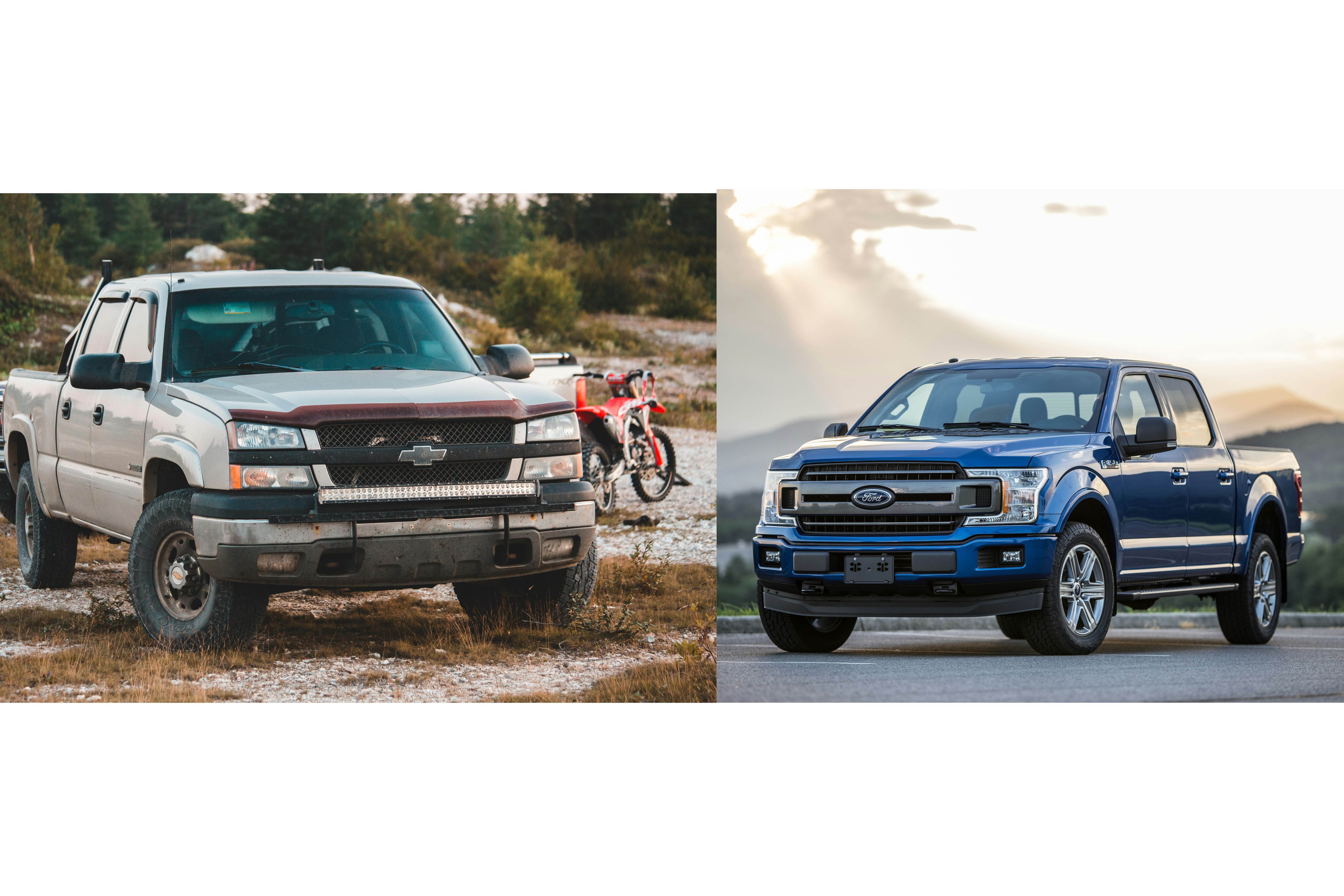 chevrolet silverado vs ford f150