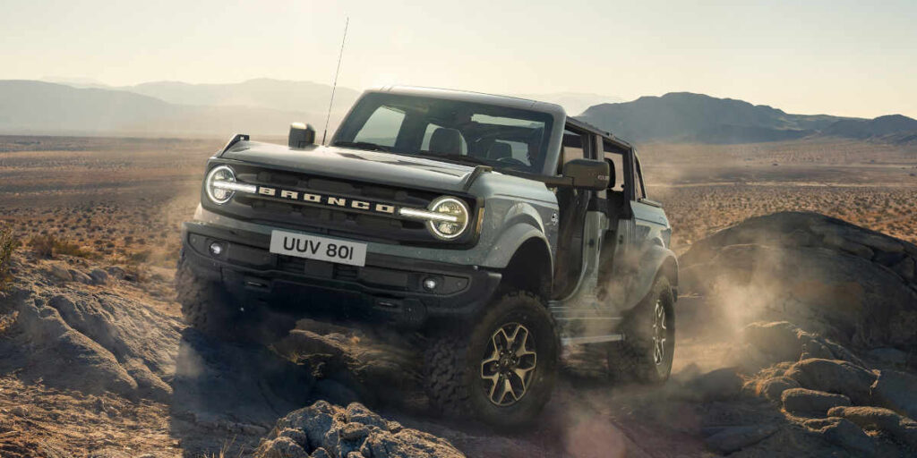 Ford Bronco off-road tips