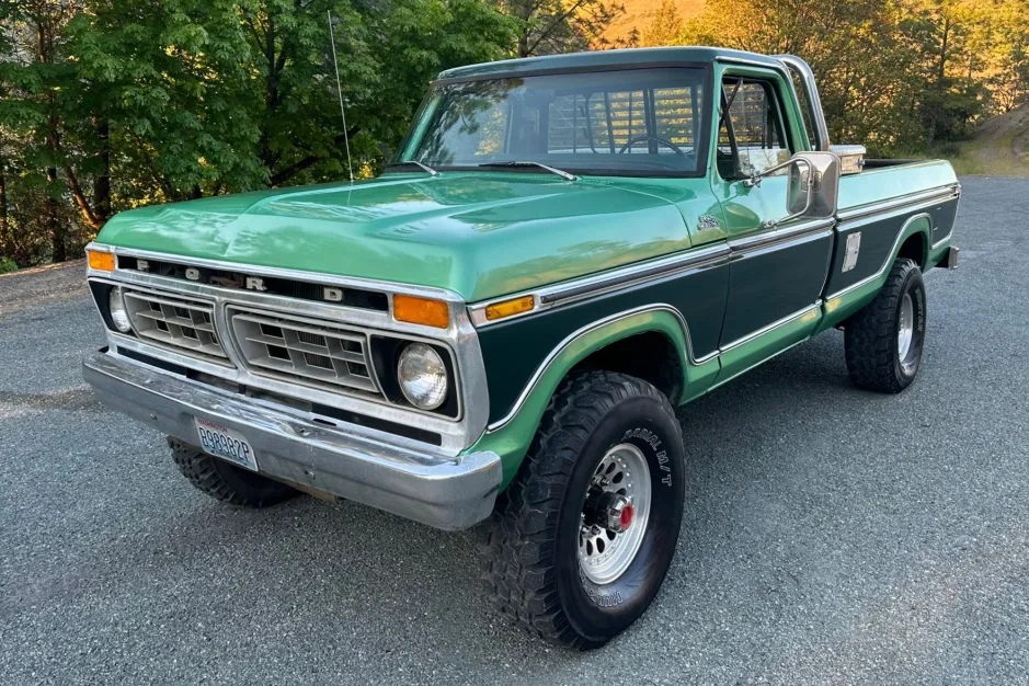 vintage Ford trucks