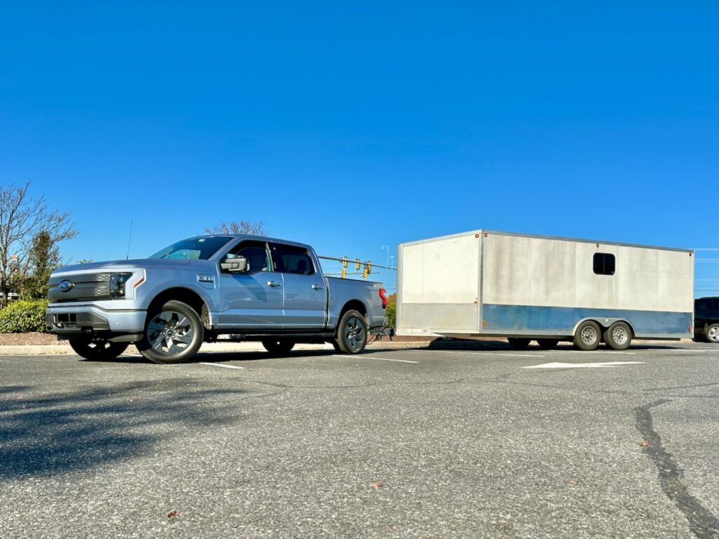 Ford F-150 Lightning towing capacity